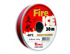 Леска Fire Ice (Momoi), монофильная, зимняя 0,181 мм, 3,8 кг, дл. 30 м, цвет красный