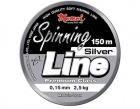 Леска Spinning Line Silver (Momoi), монофильная,  0,3 мм, 10 кг, дл. 150 м, цвет серебристый