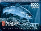 Подарочная карта на  5 000 рублей